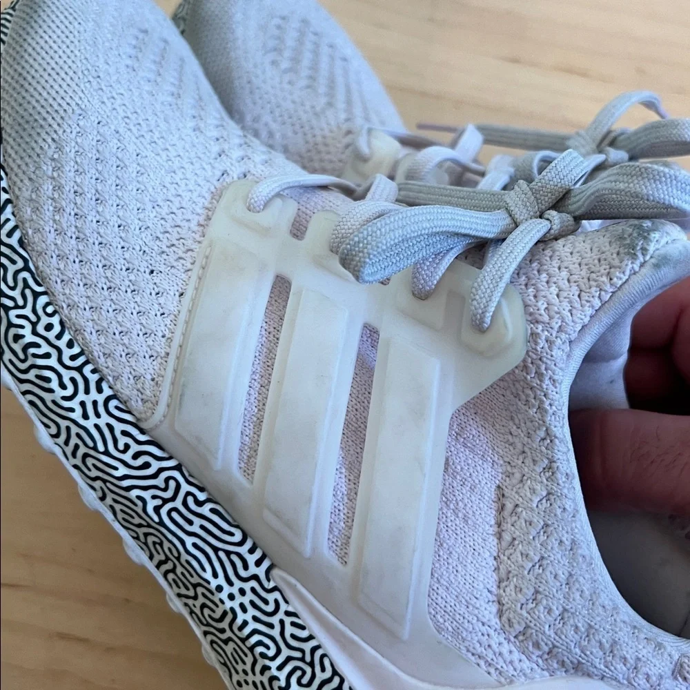 adidas Women's Pink Knit Sneakers 8.5 - Picture 8 of 8